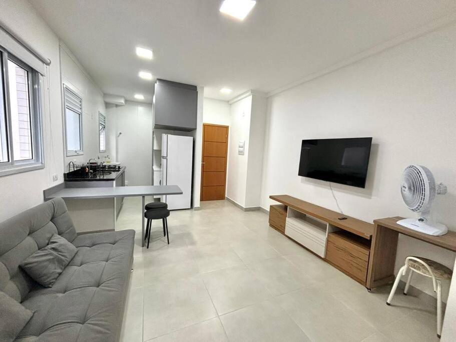 Studio Moderno 1 Quadra Da Praia ซันโตส ภายนอก รูปภาพ