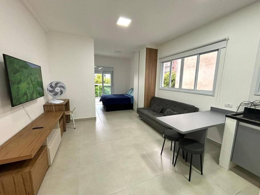 Studio Moderno 1 Quadra Da Praia ซันโตส ภายนอก รูปภาพ
