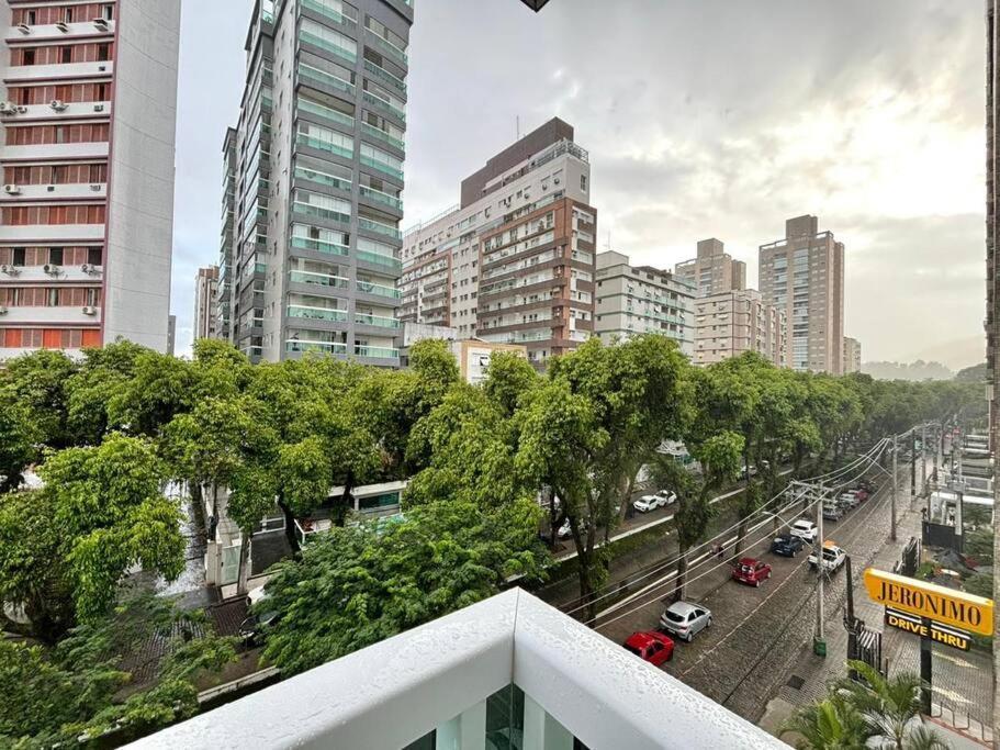 Studio Moderno 1 Quadra Da Praia ซันโตส ภายนอก รูปภาพ